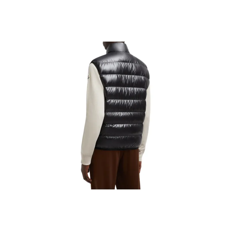 Moncler Aube Series Vest Men's Black-3