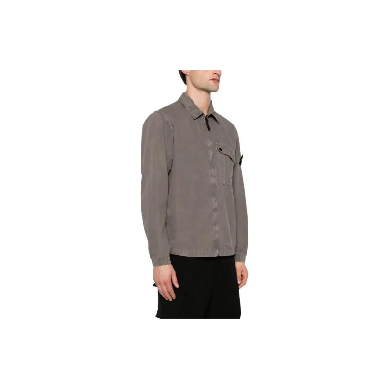 STONE ISLAND Jacket Men's Brown-4