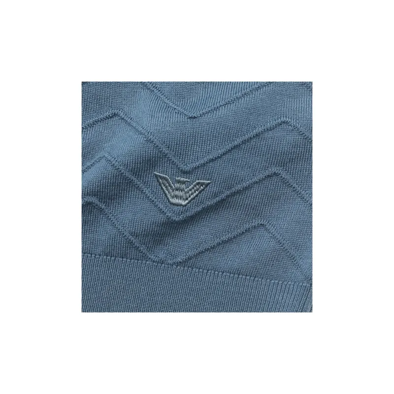 EMPORIO ARMANI Knitwear Men Blue-5