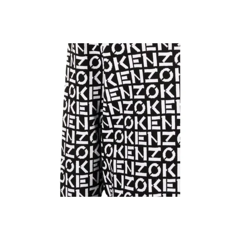 KENZO SS22 Sport Monogram Sweater Black-8