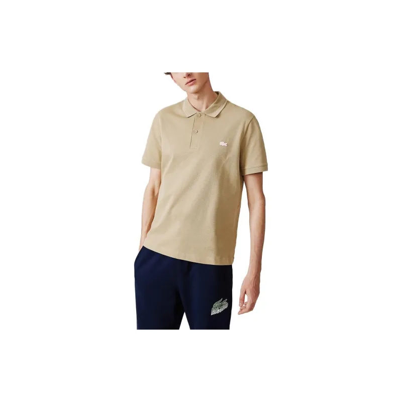 LACOSTE Polo Shirts Men Camel-2