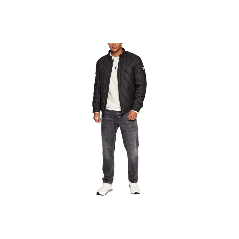 GUESS Jackets Coats Men's Black-1