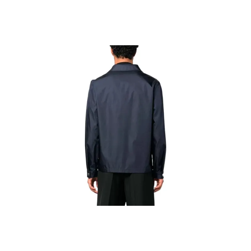 PRADA Jackets Men Marine Blue-2