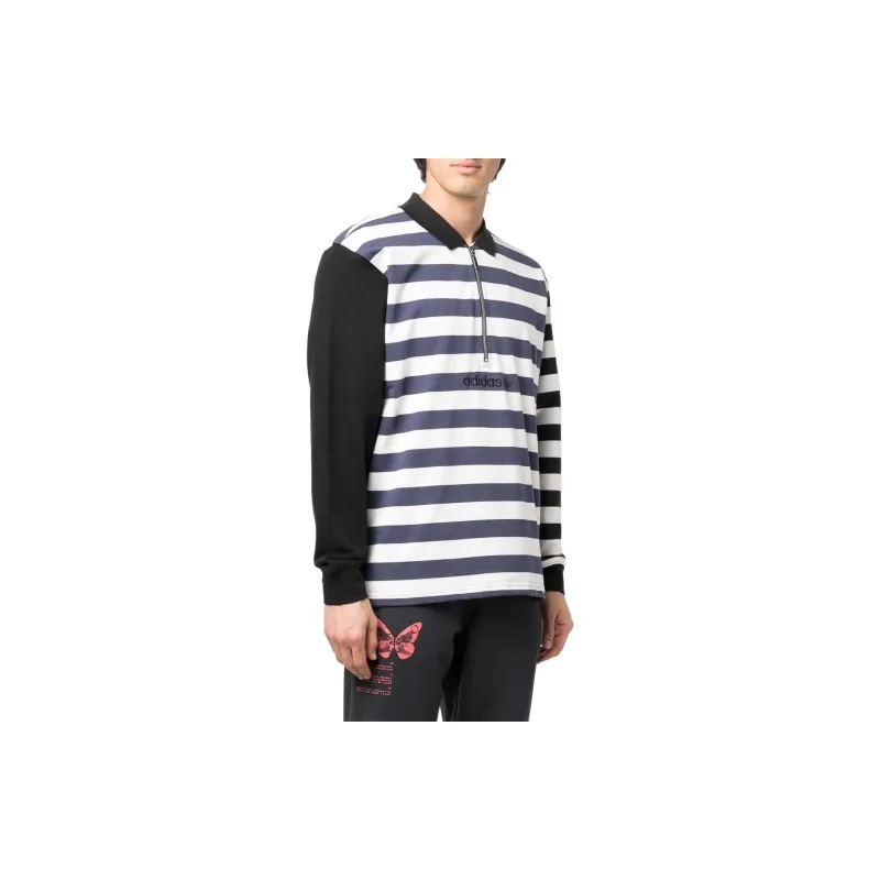 Adidas Originals Frank Rugby Shanav Cwhite Sweatshirts Men White-3