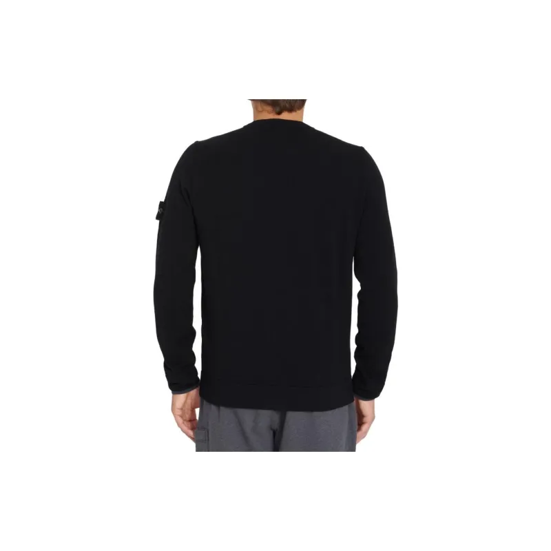 STONE ISLAND Compass Patch Crewneck Jumper-2