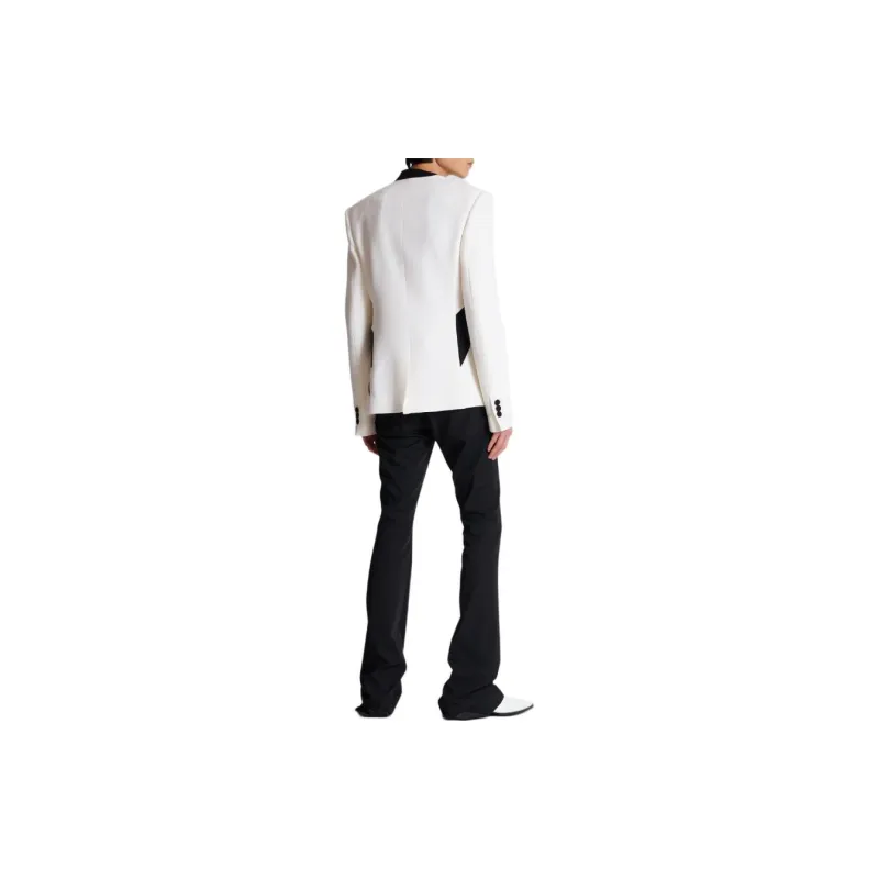 BALMAIN Business Suit Men's White-1