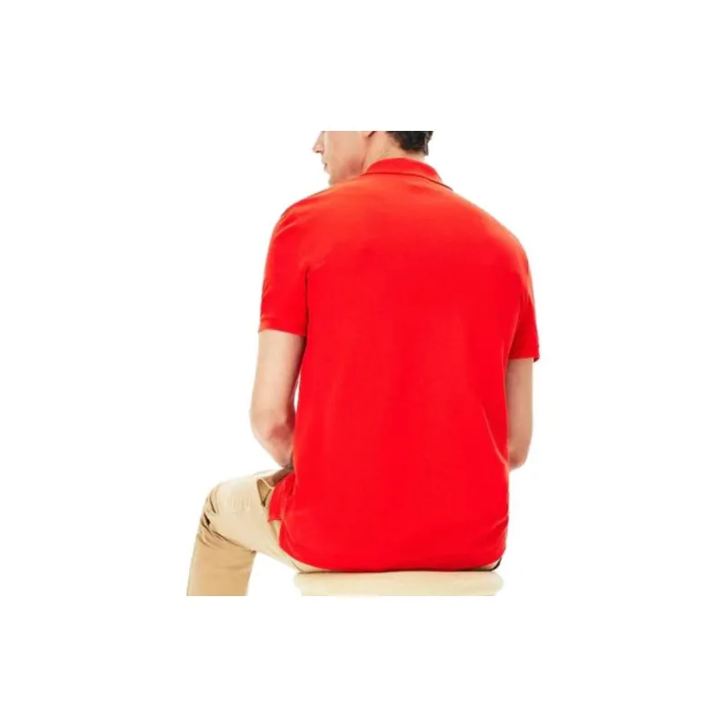 LACOSTE Polo Shirts Men Red-2