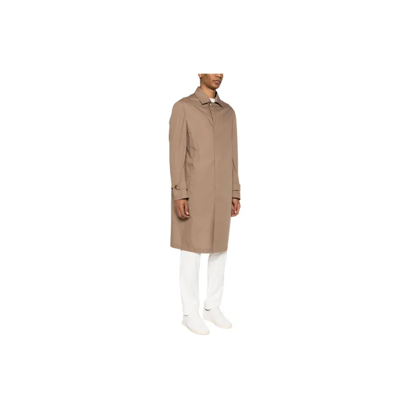 Brunello Cucinelli Single breasted Lightweight Maxi Coat-3