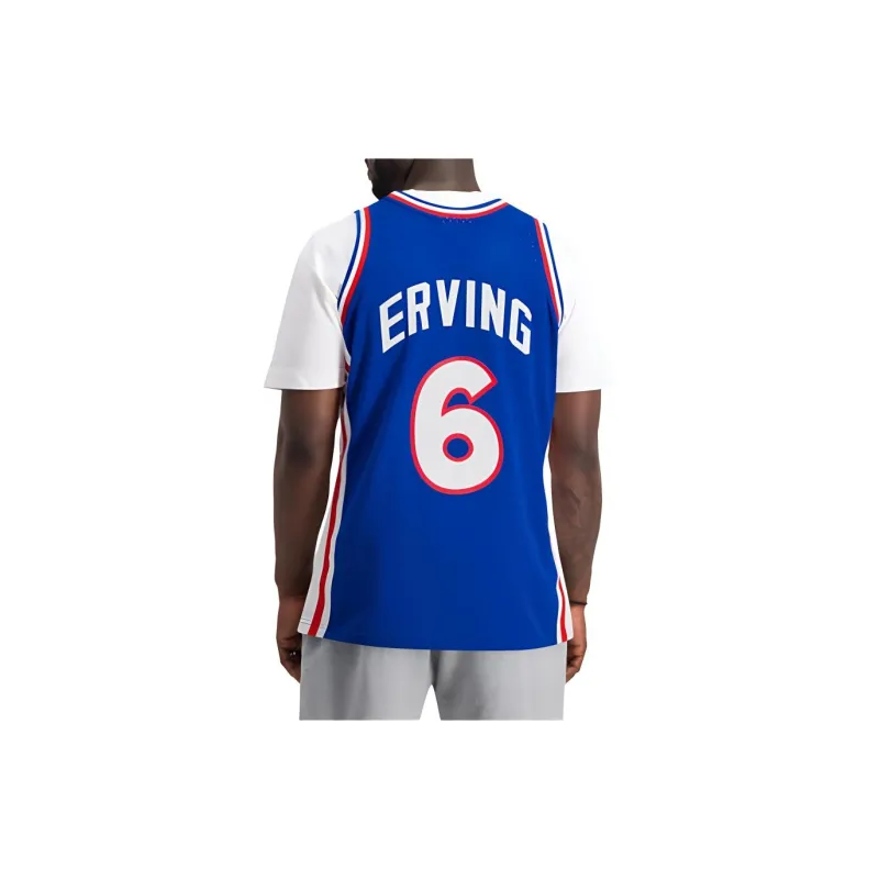 Mitchell Ness Philadelphia 76ers 1976 77 Julius Erving Swingman Jersey-4