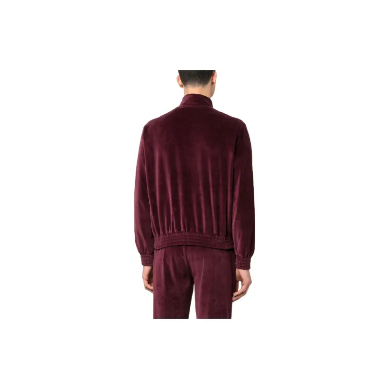 SPORTY & RICH Sr Sport Velour Track Jacket-2