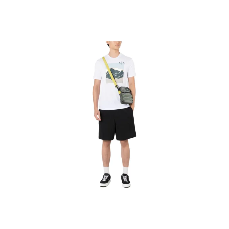 ARMANI EXCHANGE T Shirts Men White-2