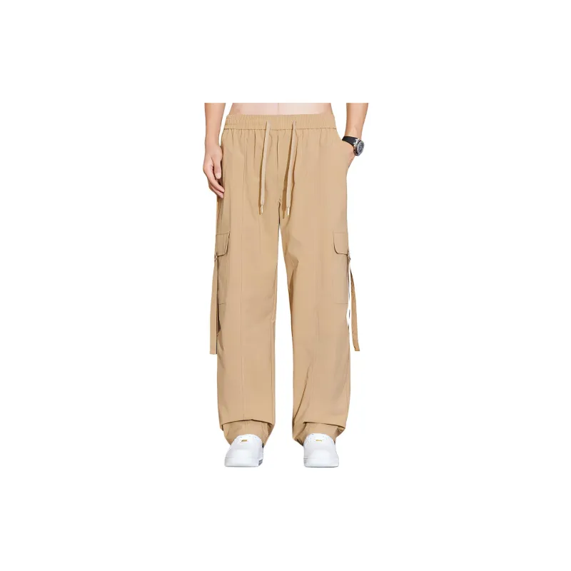 Tonlion Casual Pants Men's Khaki-1