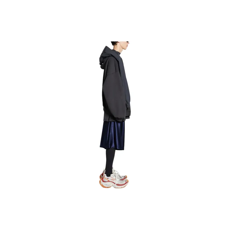 Balenciaga FW24 Unity Sport Icon Incognito Zip-Up Hoodie-5