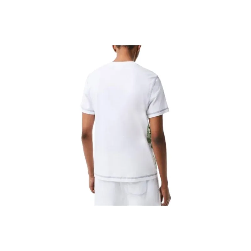 LACOSTE T Shirts Men White-3