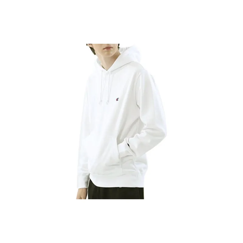 Champion Sweatshirt Japan Version Unisex White-3