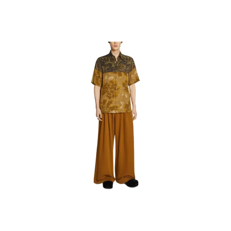 DRIES VAN NOTEN Floral Printed Buttoned Shirt-1