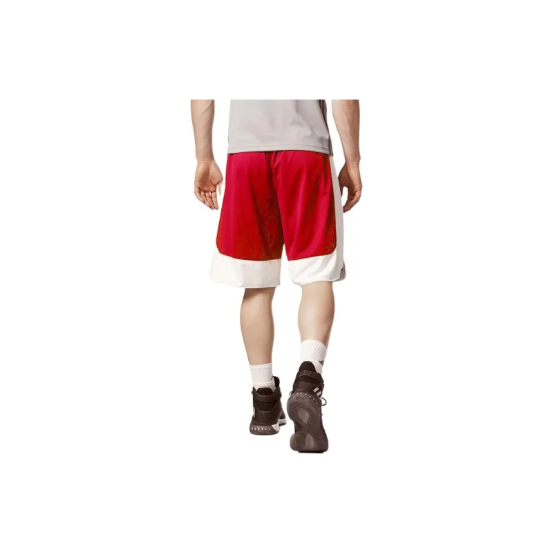 Adidas Basketball Shorts Unisex Red-2