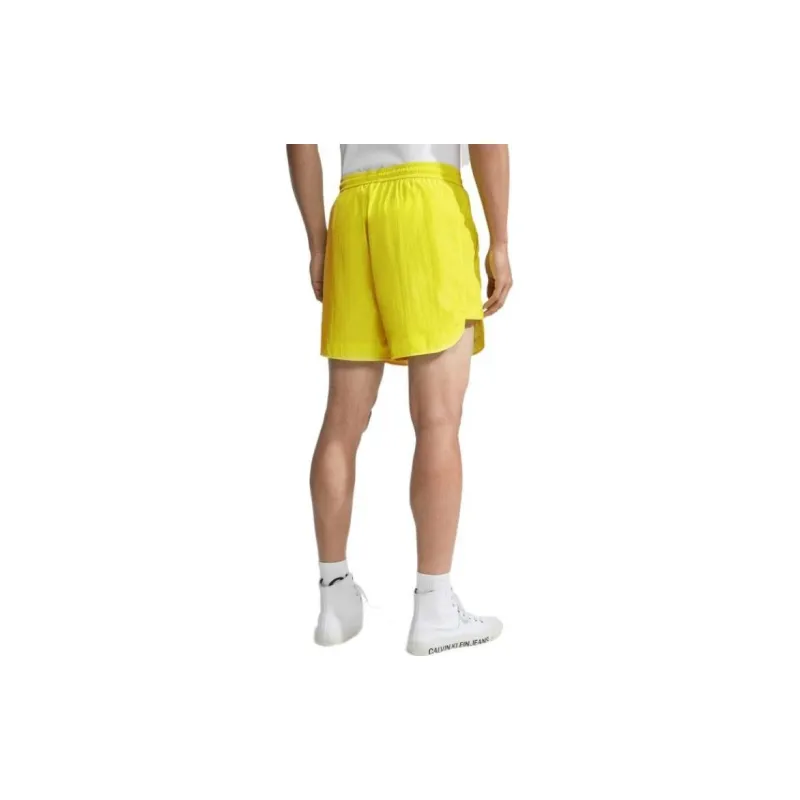 Calvin Klein Rainbow Series Casual Shorts Unisex Neon Green-3