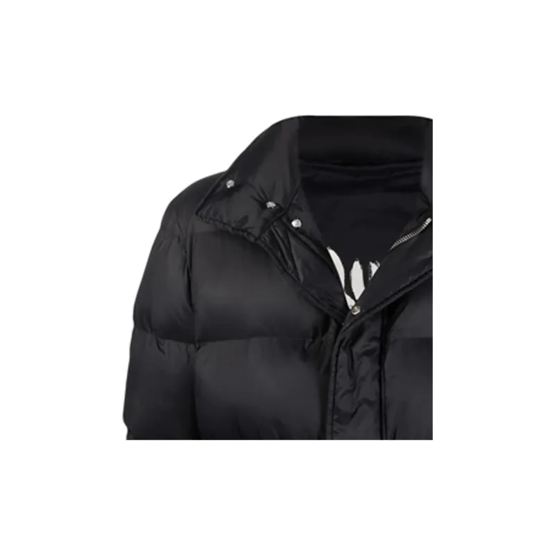 Alexander McQueen Logo print Collar Jacket-4