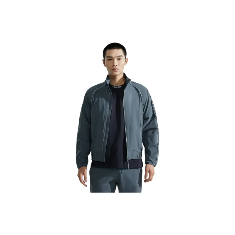 CALVIN KLEIN Jacket Men's Gray Blue-2