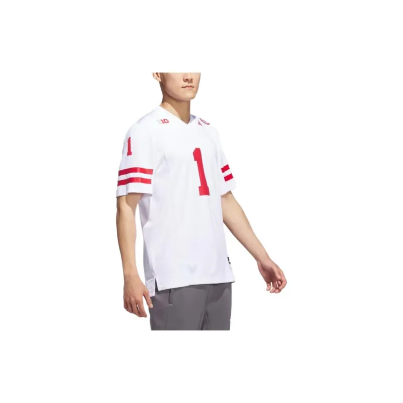 Adidas Nebraska Football Off Field Away Jersey-3