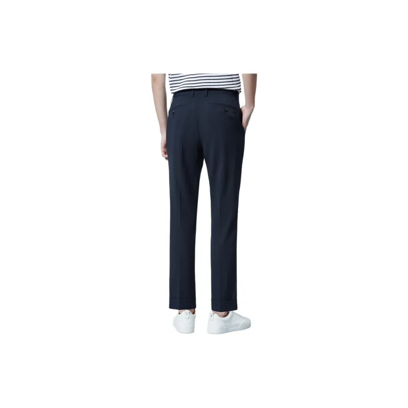 Yiwen Suit Trouser Men's Navy Blue-2