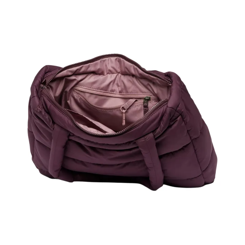 Columbia Polyester Tote Bag, Shopping Bag, Shoulder Bag, Handbag Unisex Burgundy-2