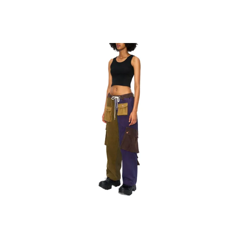 FRIED RICE Casual Pants Unisex Multicolor-5