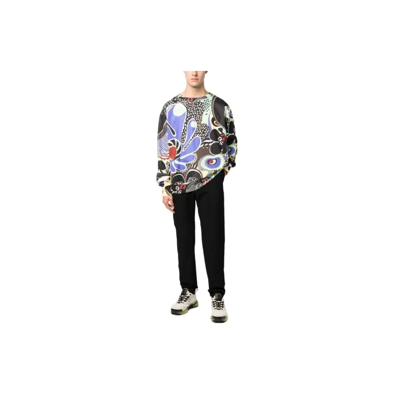 MOSCHINO Graphic print Crew Neck Sweatshirt-3
