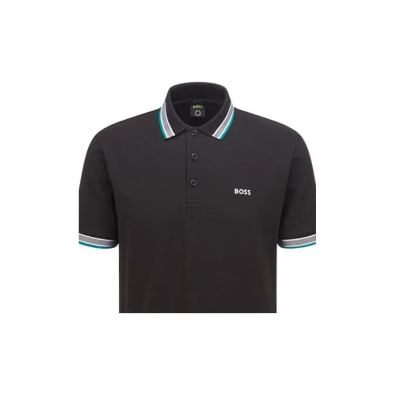 HUGO BOSS Polo Shirt Men's Black-5