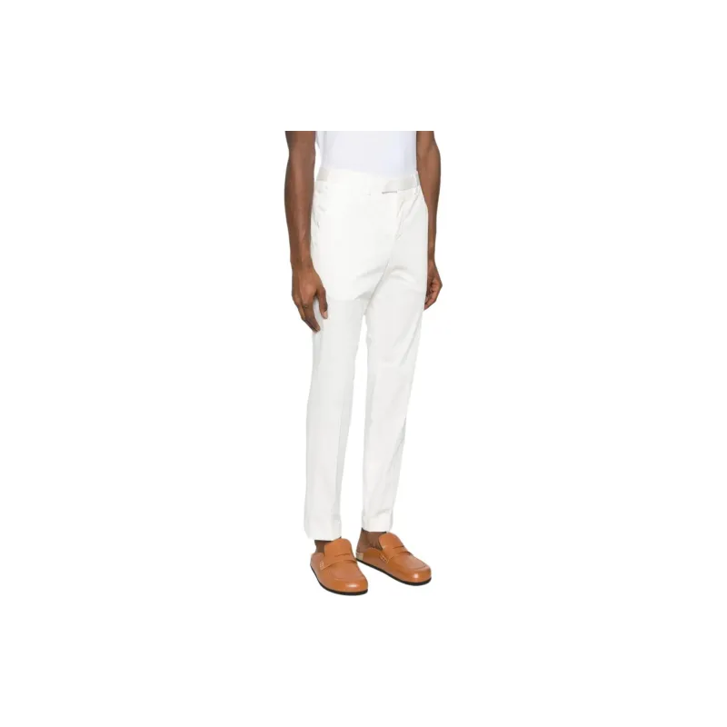 PT Pantaloni Torino Casual Pants Men's White-3