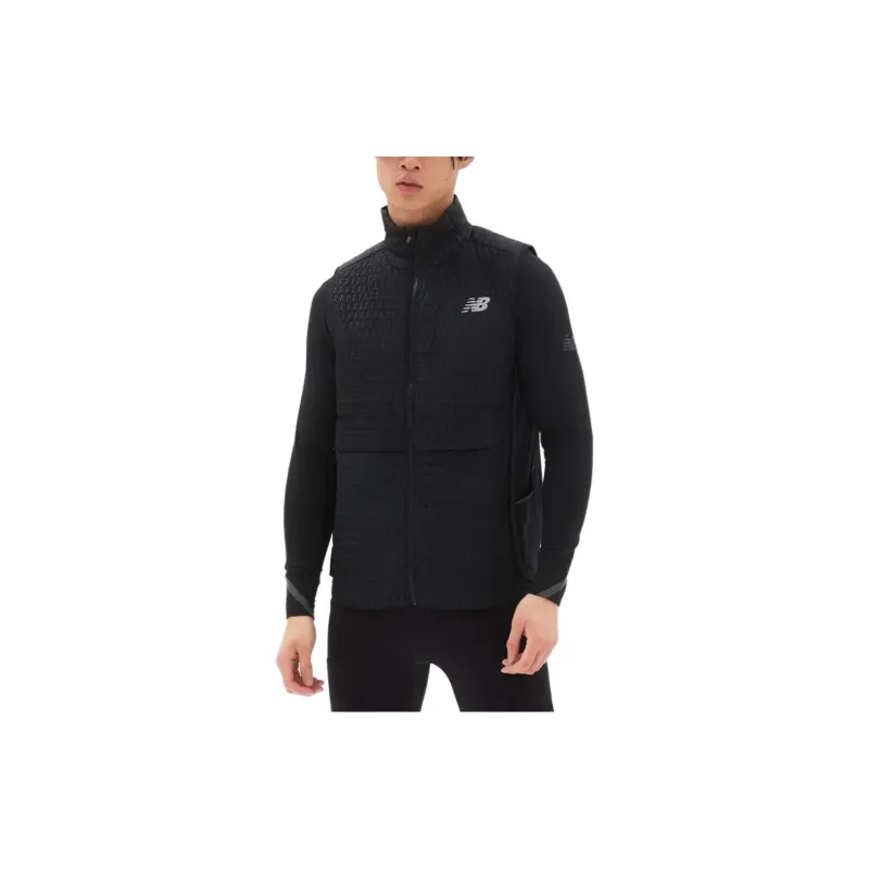 New Balance Prsluk Heat Grid Vest Men's Black-4