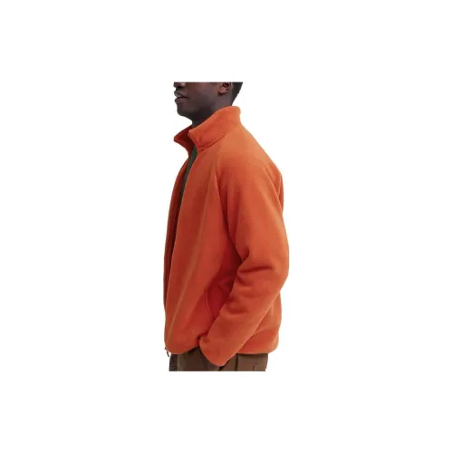 UNIQLO Velvet Jackets Unisex Orange -25