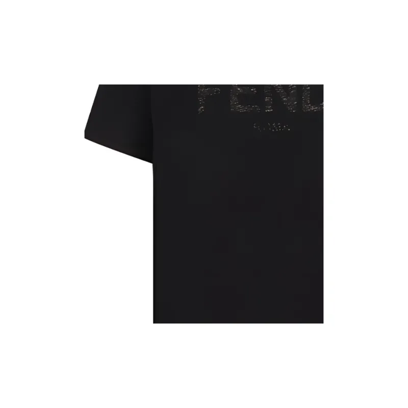FENDI SS23 Regular T Shirt Men's Black-5