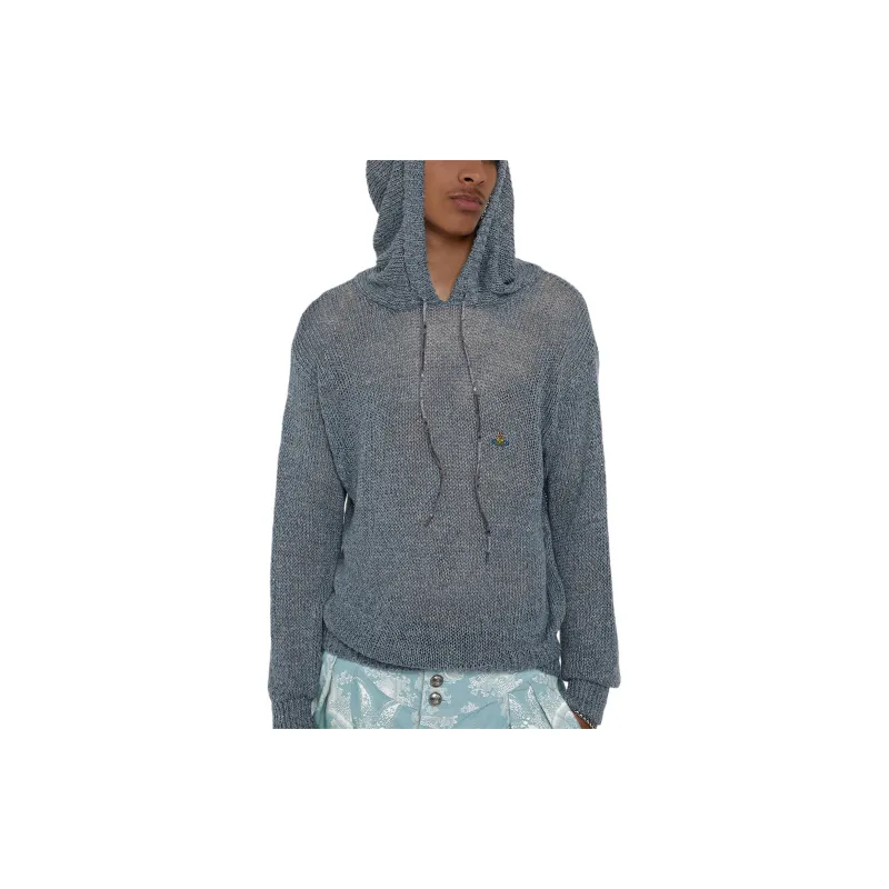 Vivienne Westwood Open-knit Linen Hoodie-4