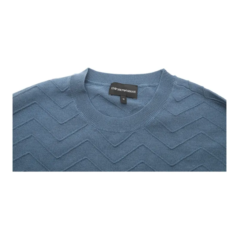 EMPORIO ARMANI Knitwear Men Blue-4