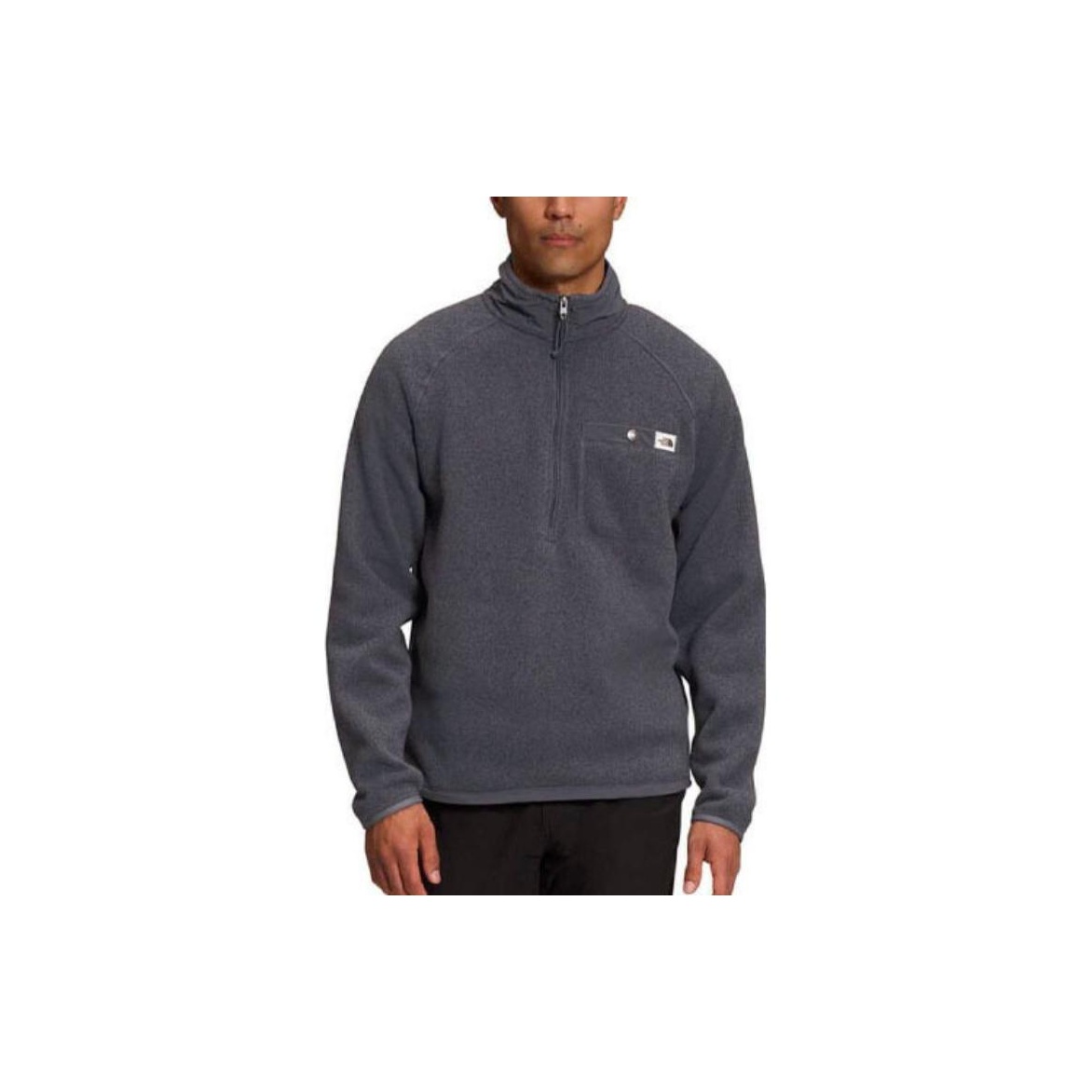 ☆THE NORTH FACE☆ Men's Boss Sweatshirt MELANGE GREY THE NORTH FACE Sweatshirts Men Gray XL - POIZON