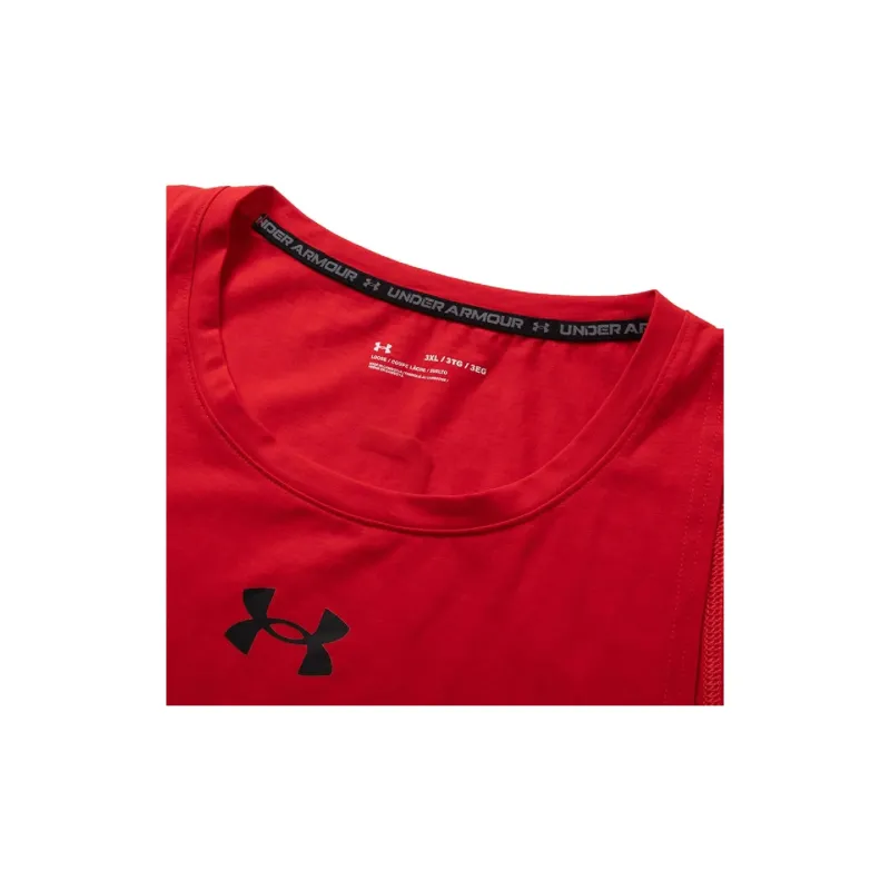 Under Armour Tank Tops Men's Red-4