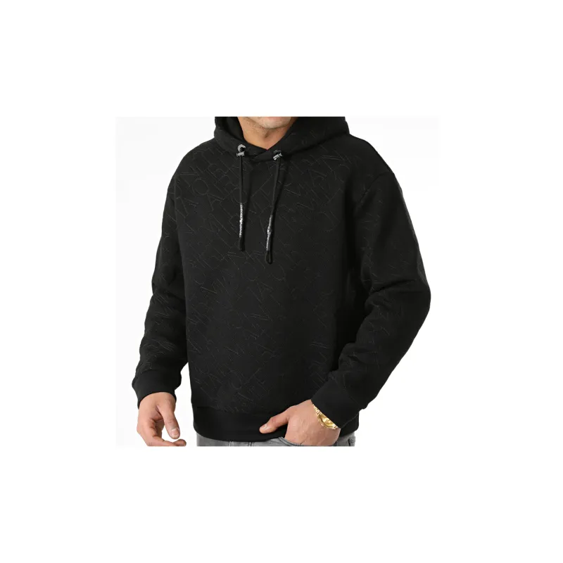 EMPORIO ARMANI Sweatshirts Men Black-5