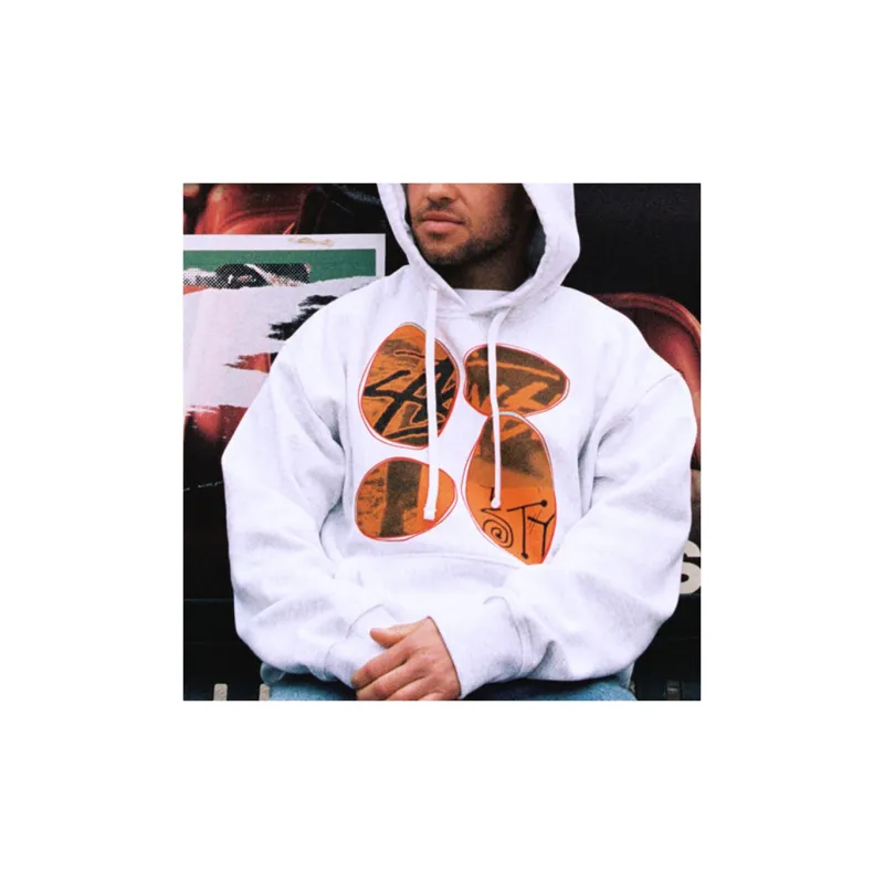 Stussy David Carson Vespa Hoodie Black - Cheap Rcj Jordan Outlet