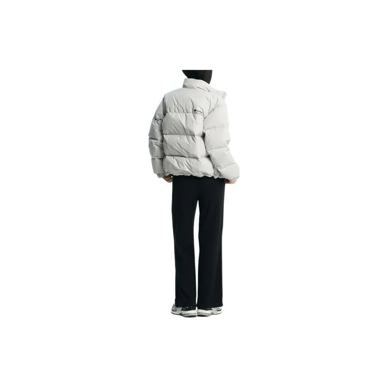 New Balance Down Jacket Unisex Light Gray-7