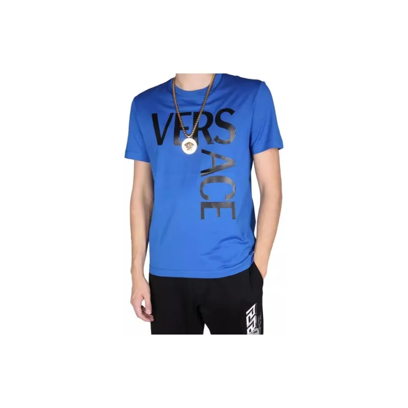 VERSACE T Shirts Men Blue-1