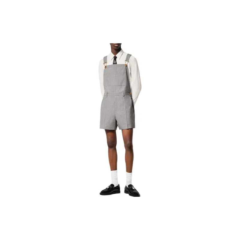 LOUIS VUITTON Wool Dungaree Shorts-1