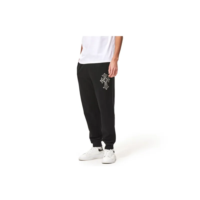 Ed Hardy SS24 Knitted Sports Pants Men's Black-2