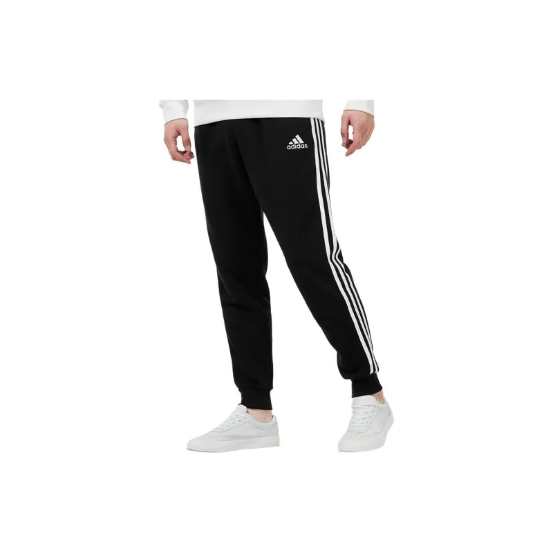 Adidas Knitted Sports Pants Men's Black-2