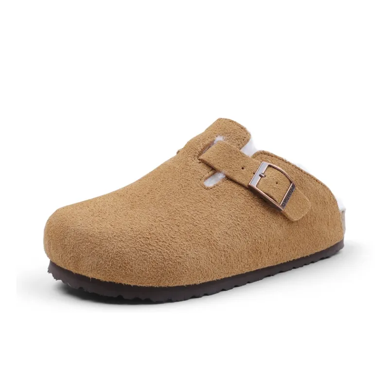 East Garden Works EVA Cork Sole Slip Resistant Abrasion Resistant Birkenstock Closed Toe Slippers Unisex-9