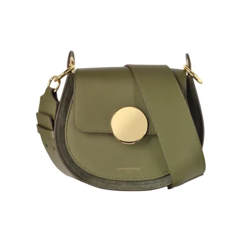 Le Parmentier Calfskin Crossbody Bag Shoulder Bag Regular Women's Army Green