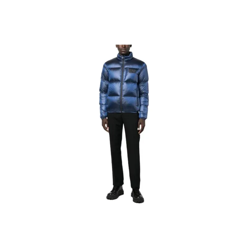 EMPORIO ARMANI EA7 FW22 Jackets Coats Men's Dark Blue-1
