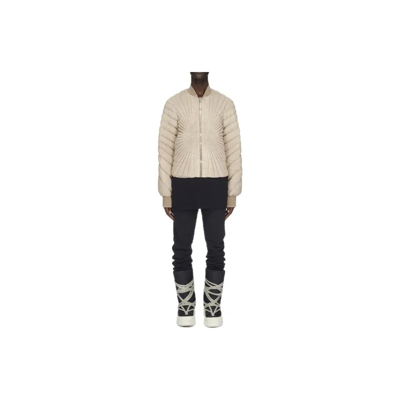 RICK OWENS Radiance Flight Padded Bomber Jacket-1