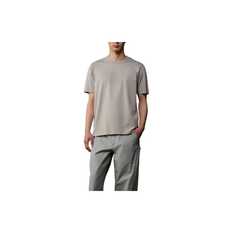 C.P.Company Logo Patch Crewneck T Shirt-2